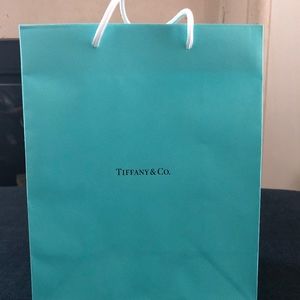 Tiffany & Co. Blue and White Bag